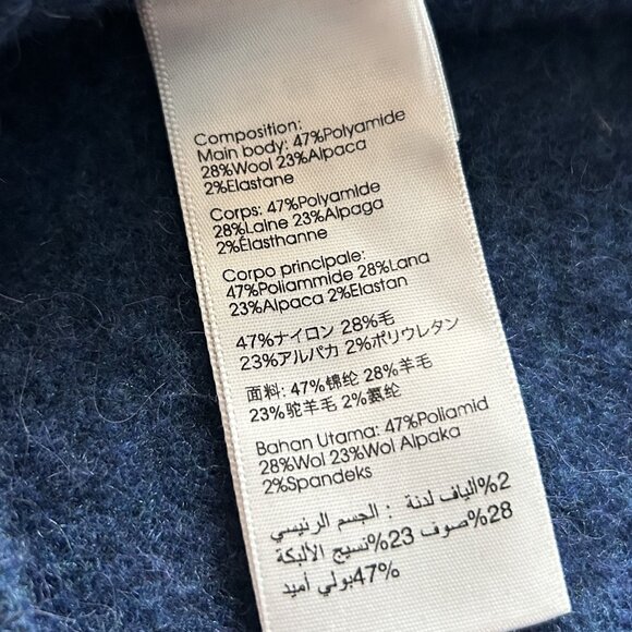 3.1 Phillip Lim Button Sleeve Wool Pullover Sweater ASO Sabrina Spellman - Picture 8 of 11